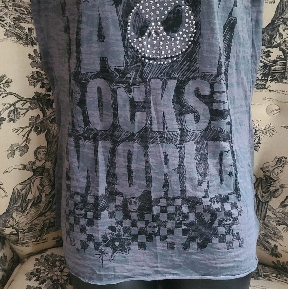 FUN CAMMO Jack Skellington perfect T-shirt - Picture 2 of 7